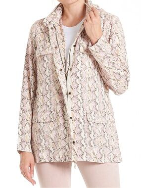 Dear John Denim Jenny Utility Twilight Mauve Jacket Size XL